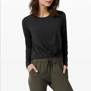 lululemon Pleats and Thank You LS NWT